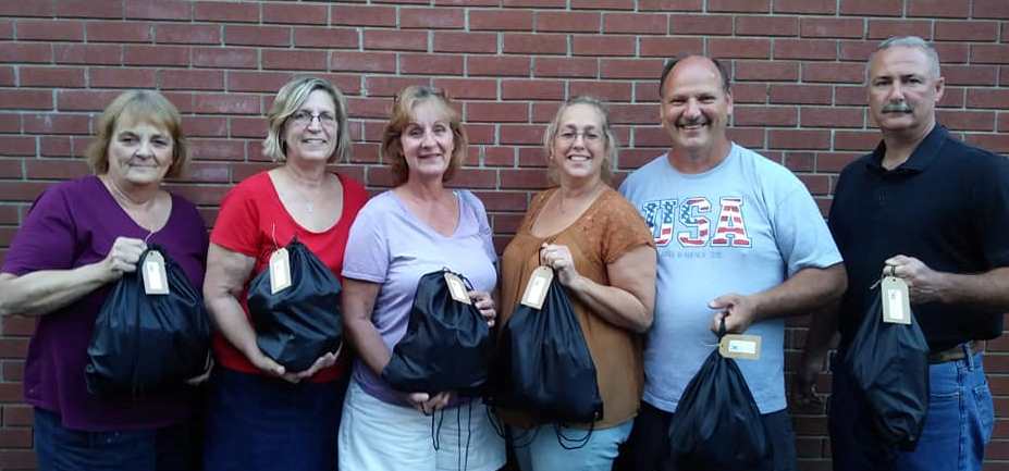 Barre Elks prepares and distributes Cinch Sacks for Homeless Vets